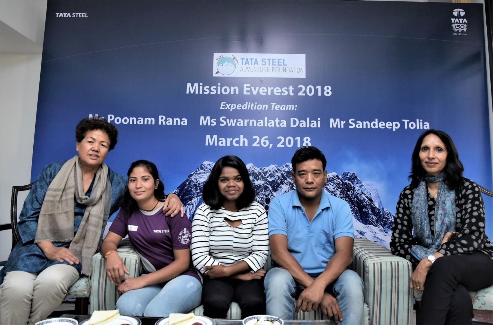 Tata Steel Adventure Foundation Trio Ready To Take On Mount Everest