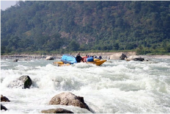 Kali-Sharda River Rafting