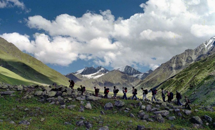 Trekking at India