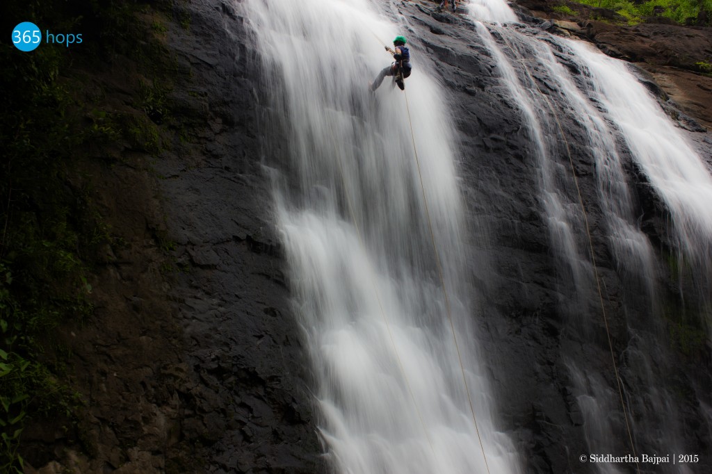 waterfall rappelling spot near (Karjat)