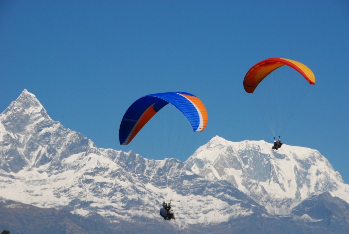 Paragliding in India