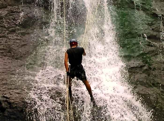 Waterfall Rappelling