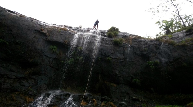 Dodhani waterfall rappelling