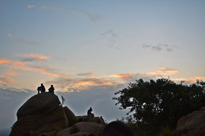 night trek at kunti betta