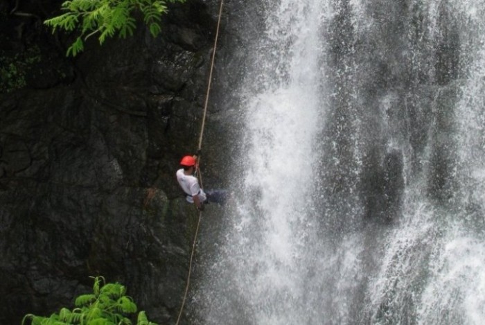 Waterfall Rappelling