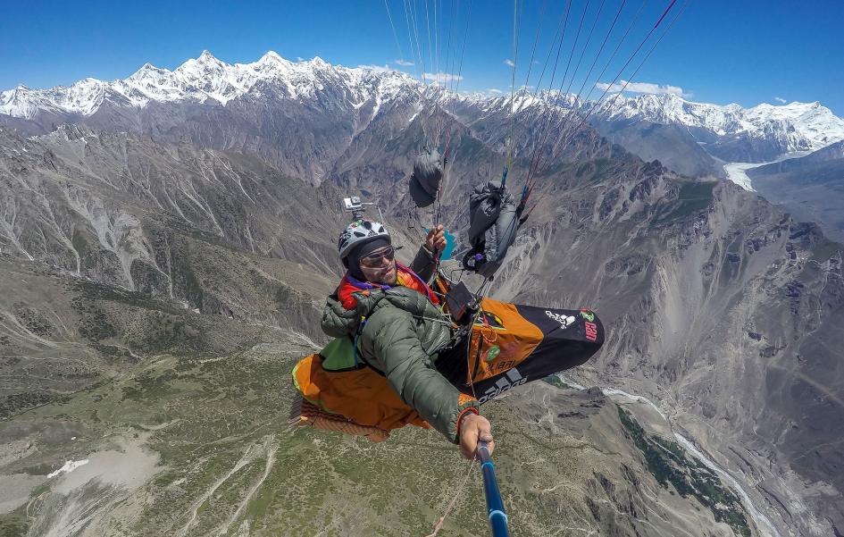 Paraglider Antoine Girard