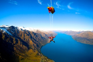 Skydiving in New Zealand