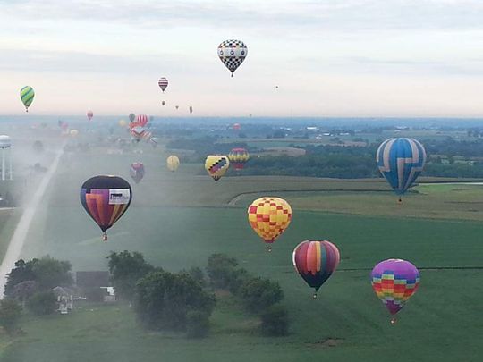 Hot air balloon usa