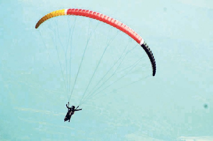Paragliding-photo