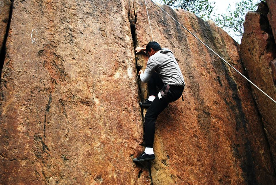 Rock Climbing in delhi india 5