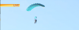 Wally still skydiving at 97 years old