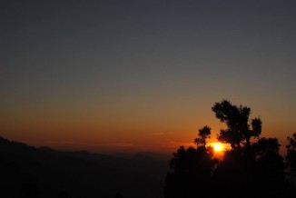 Nag Tibba Trek sunset