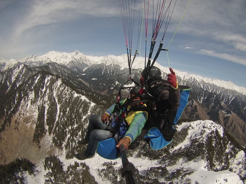 paragliding in bir billing cost