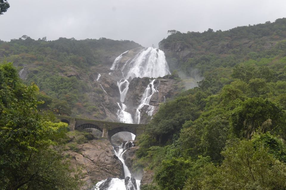 dudhsagar water falls