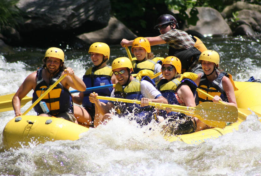 rafting