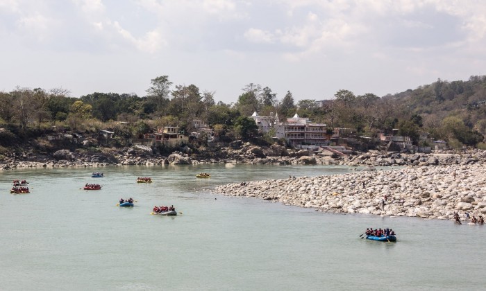 river ride to Rishikesh