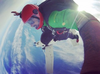 Skydiving in India Air Strip, Narnaul, Haryana