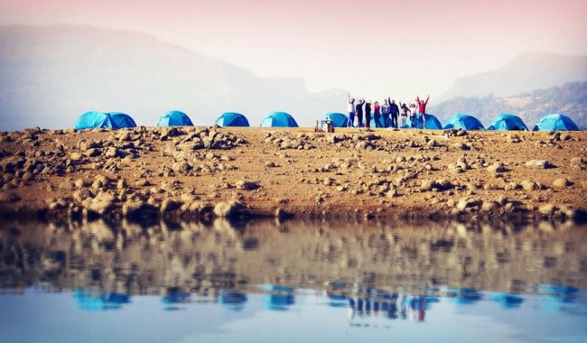 Lake Side Camping at Bhandardara