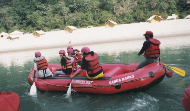 rafting in India 