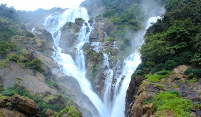 Dudhsagar waterfalls