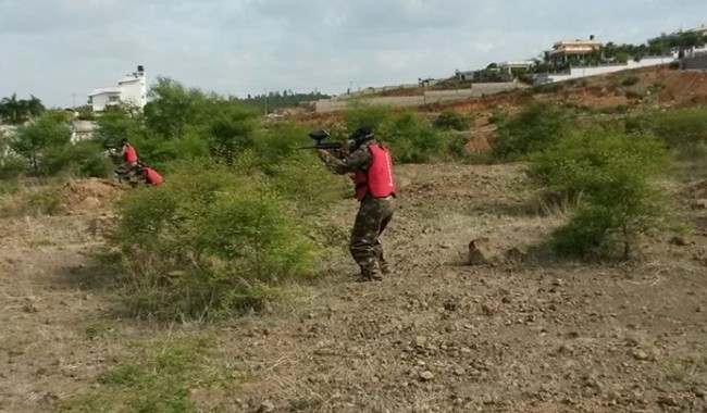 Paintball in Electronic City