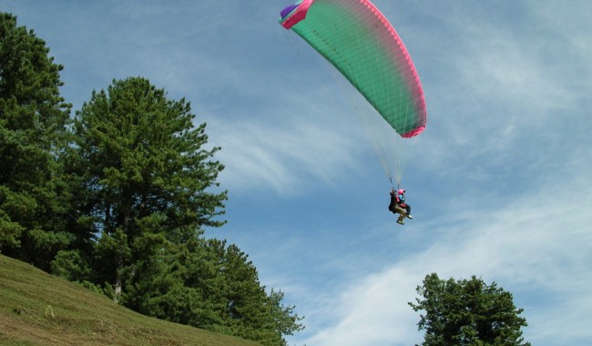 paragliding in Nainital 
