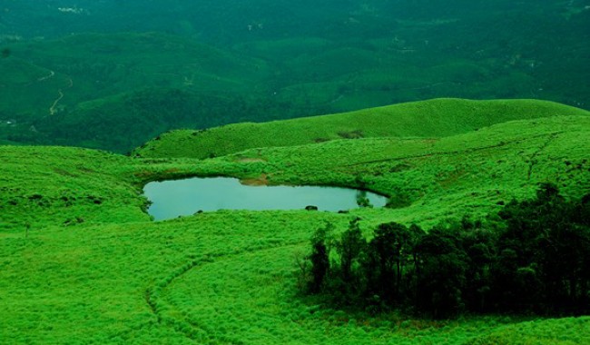 Image result for Chembra Peak in Kerala amazing for Trekking