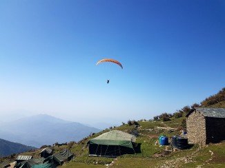 Paragliding at Bir Billing